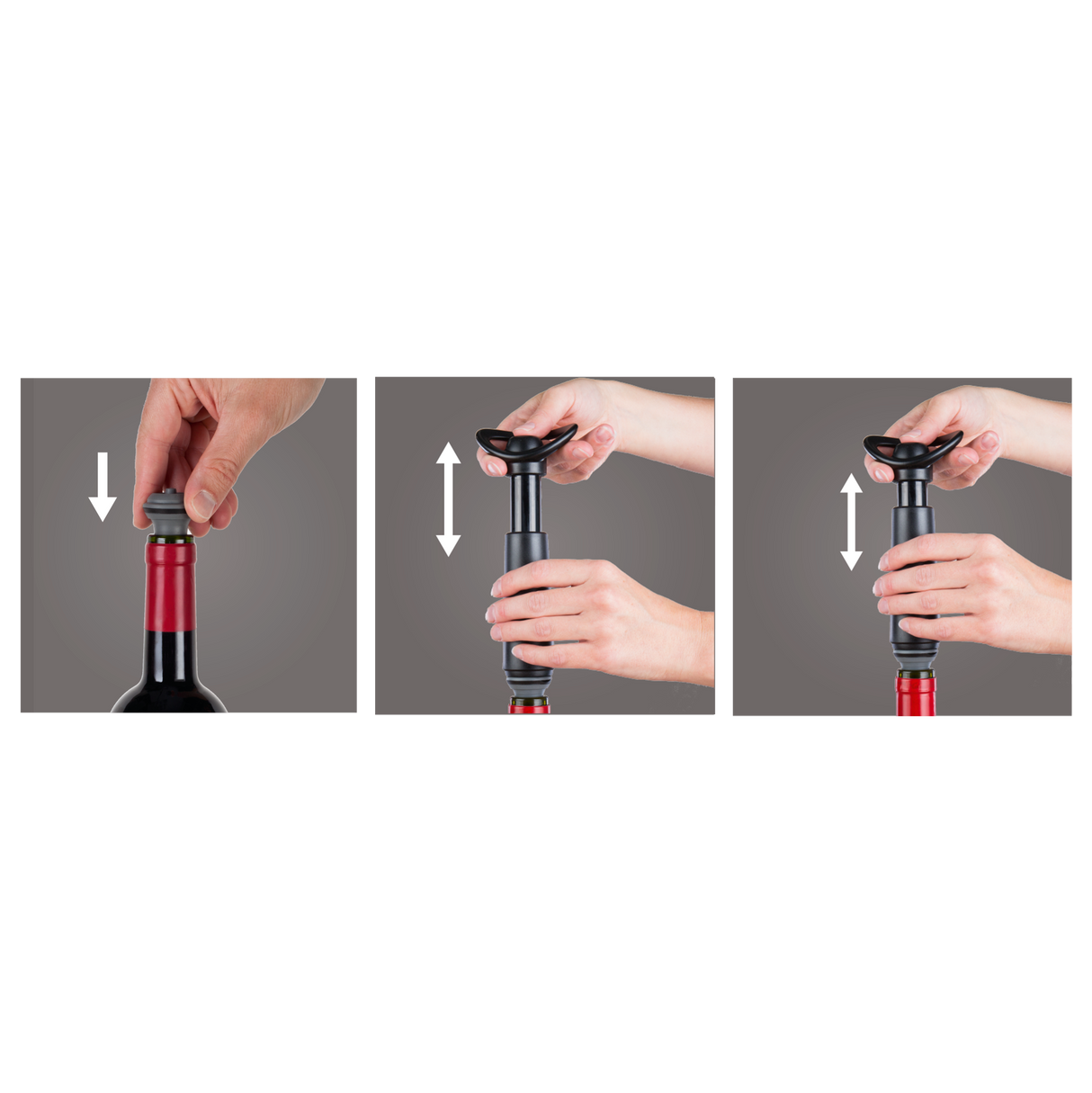 WINE SAVER CONCERTO 黑色(幫浦+1 個塞子)