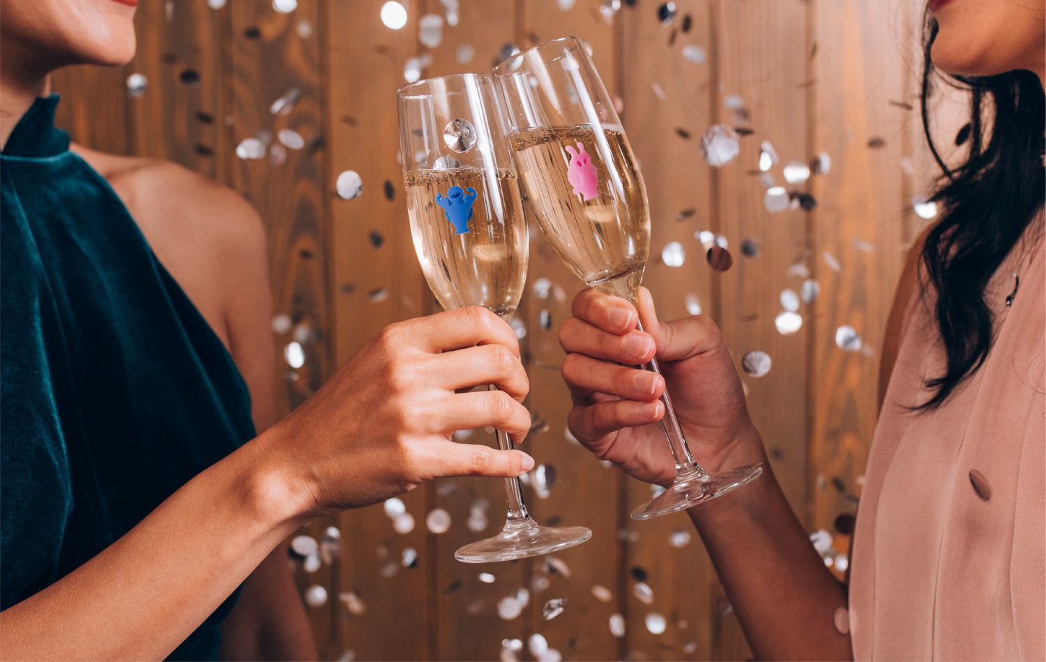 派對人物玻璃記號筆套裝 12 件 - 什錦