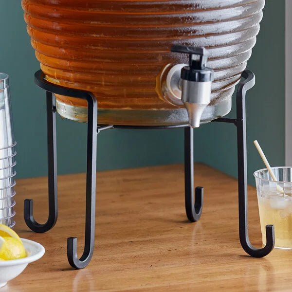 92164 和 92165 的黑色金屬支架 - LIBBEY