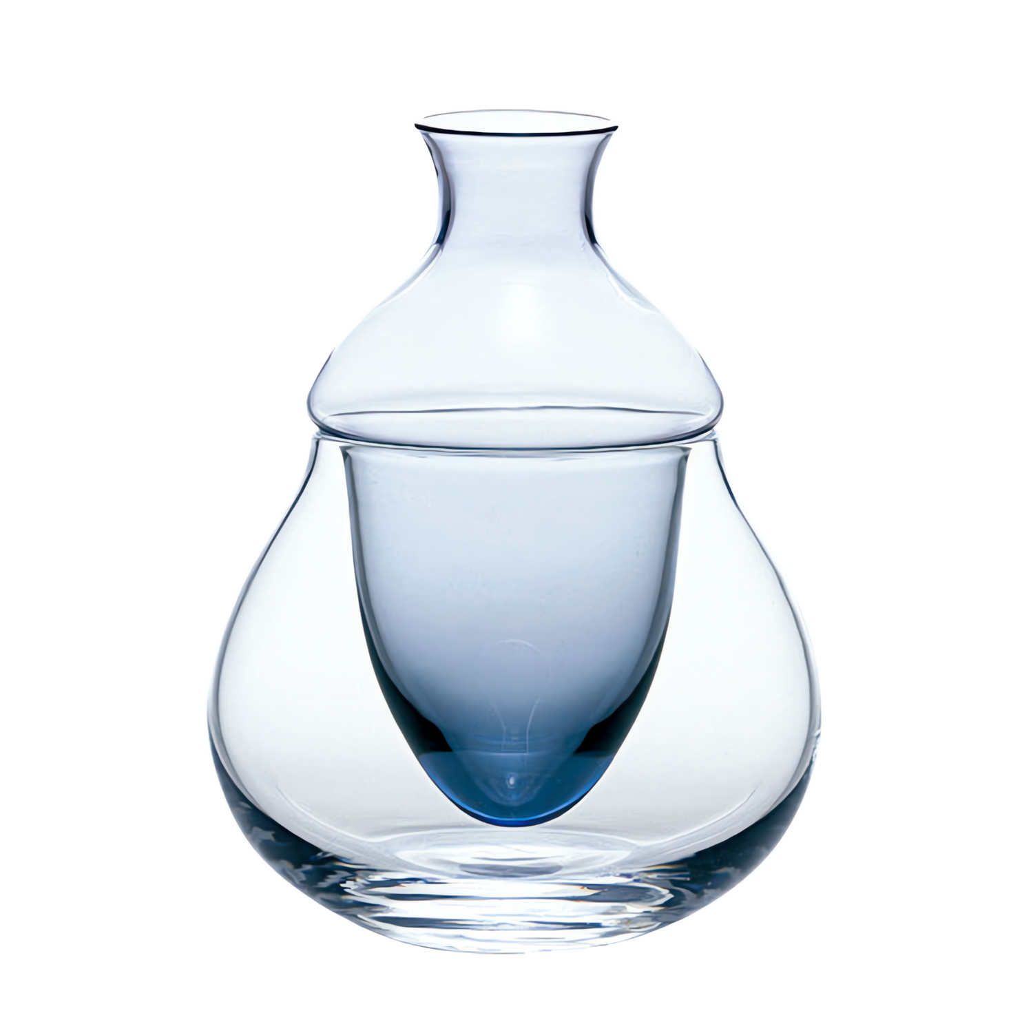 清酒玻璃瓶(藍色)220ml