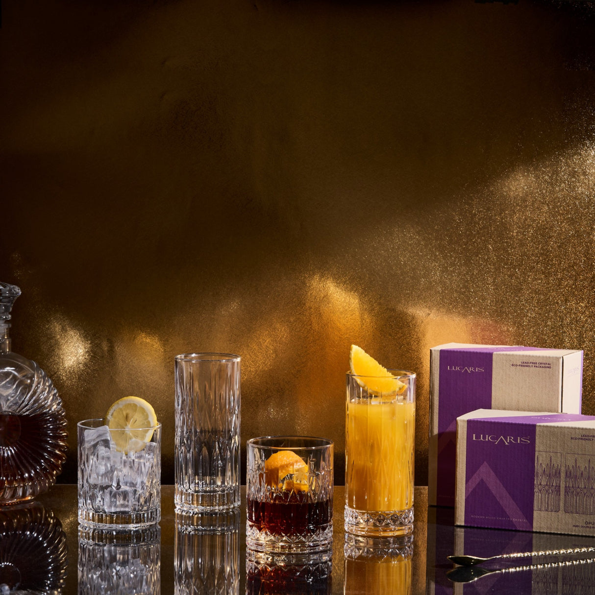 Opulence Sapphire Hi Ball 350ml