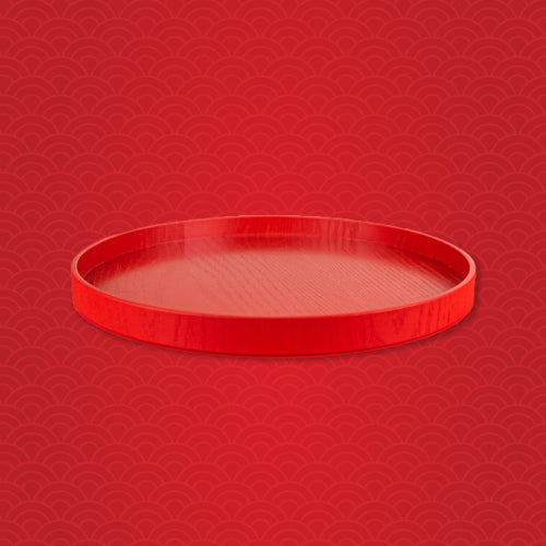 27cm圓形紅色新年存錢盒