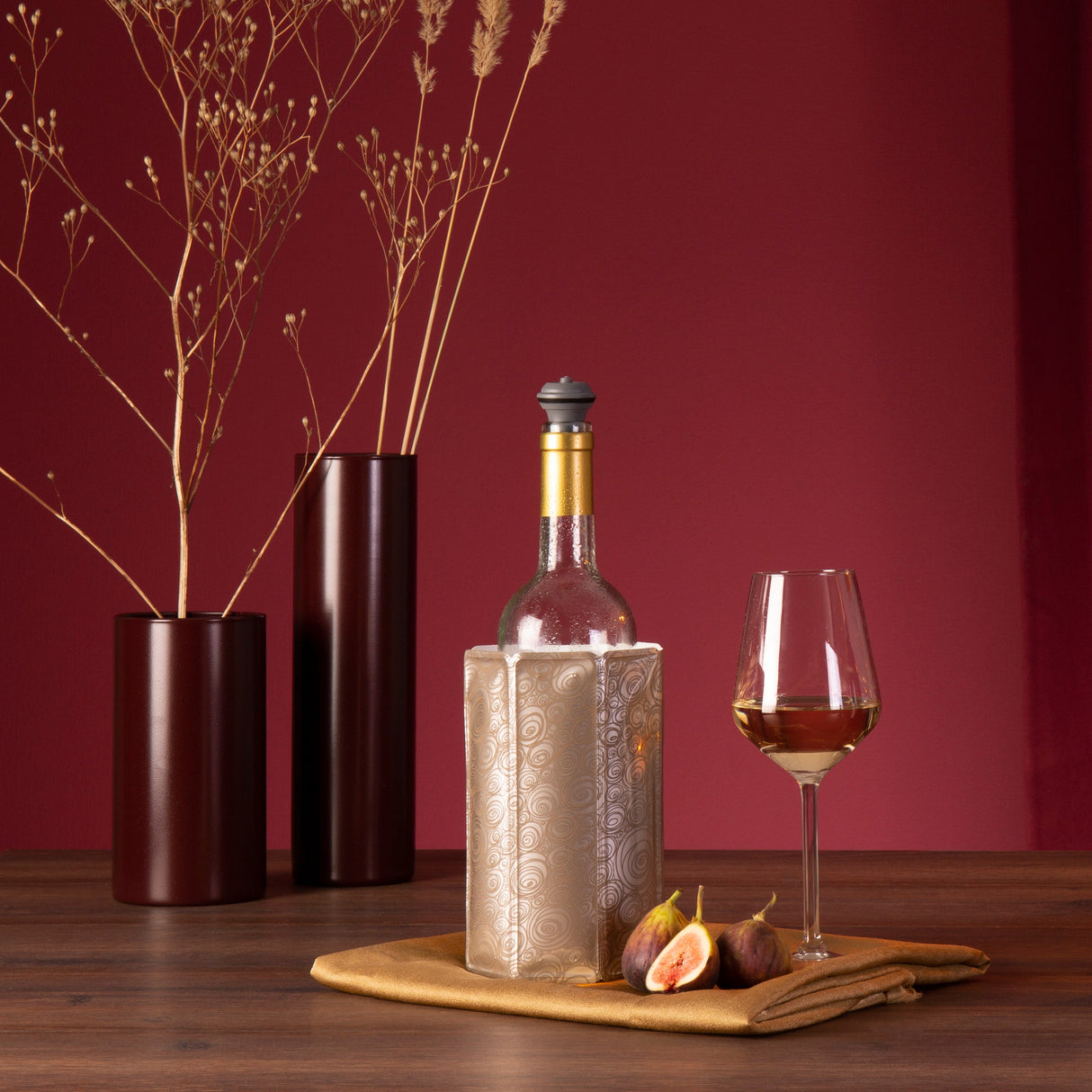 快速冰酒和香檳冷卻器套裝 - 白金