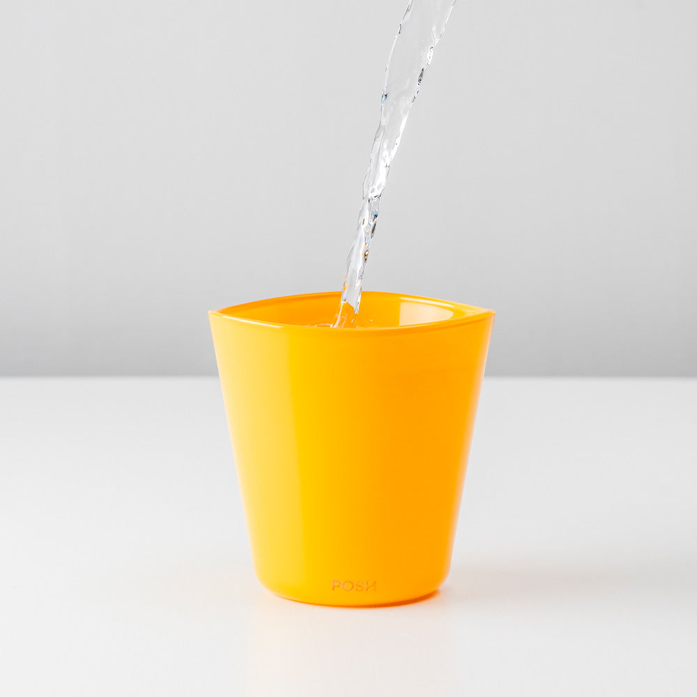 POSH® Brio Double Rock Glass 345ml - Yellow Mustard (Set of 2)