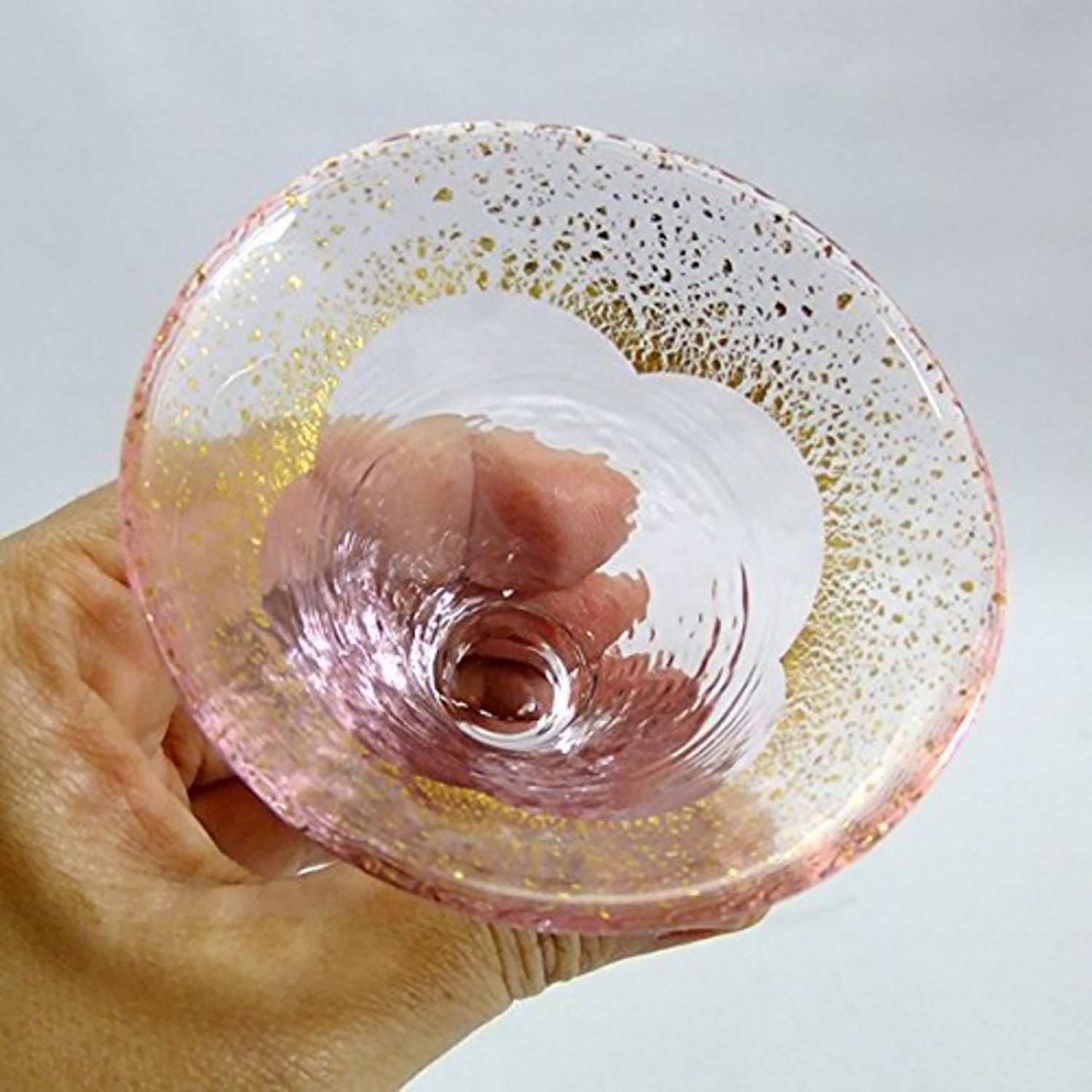 富士山清酒杯 - SHOFUKUHAI 金粉色