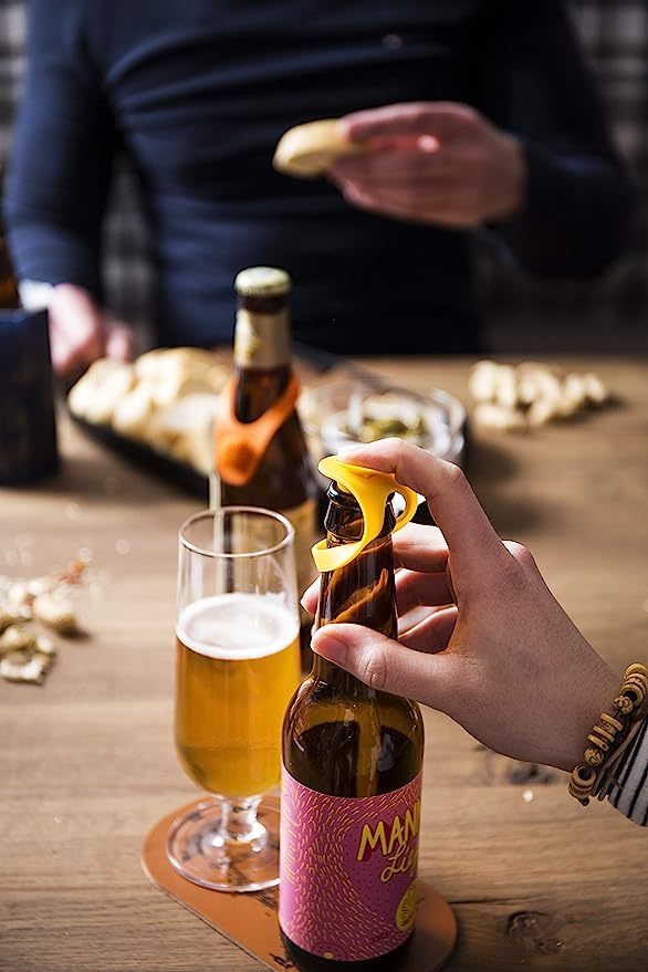 矽膠瓶標記和塞子套裝 6 件