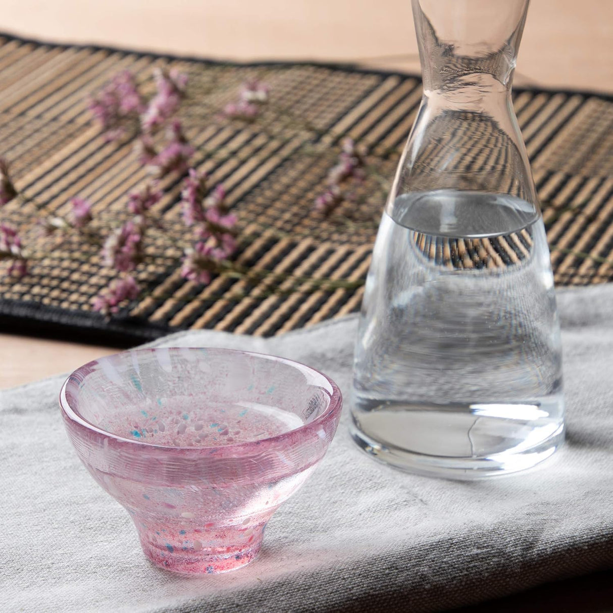 日本手工製作 - 清酒杯(粉紅色)