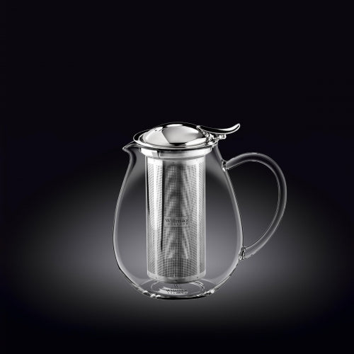 Glass Tea Pot with Stainless Steel Infuser 20oz | 600ml