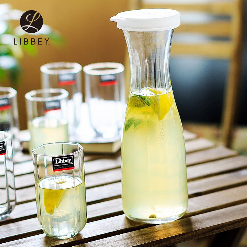 帶蓋花朵果汁瓶 - 1000ML(2 件)