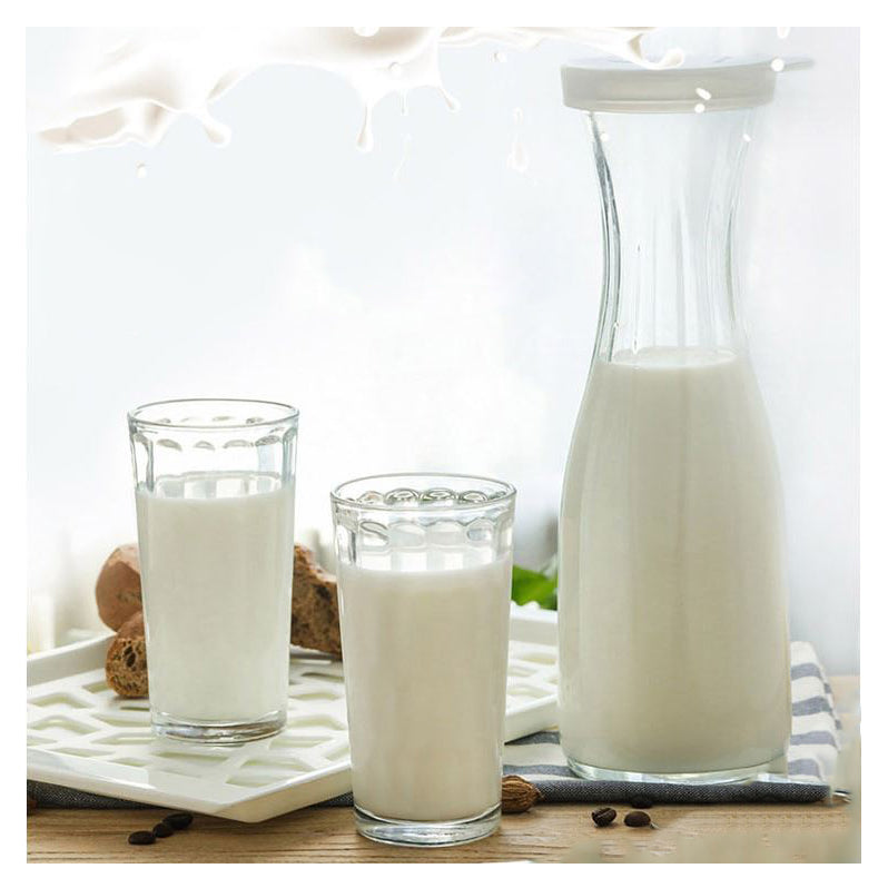 帶蓋花朵果汁瓶 - 1000ML(2 件)