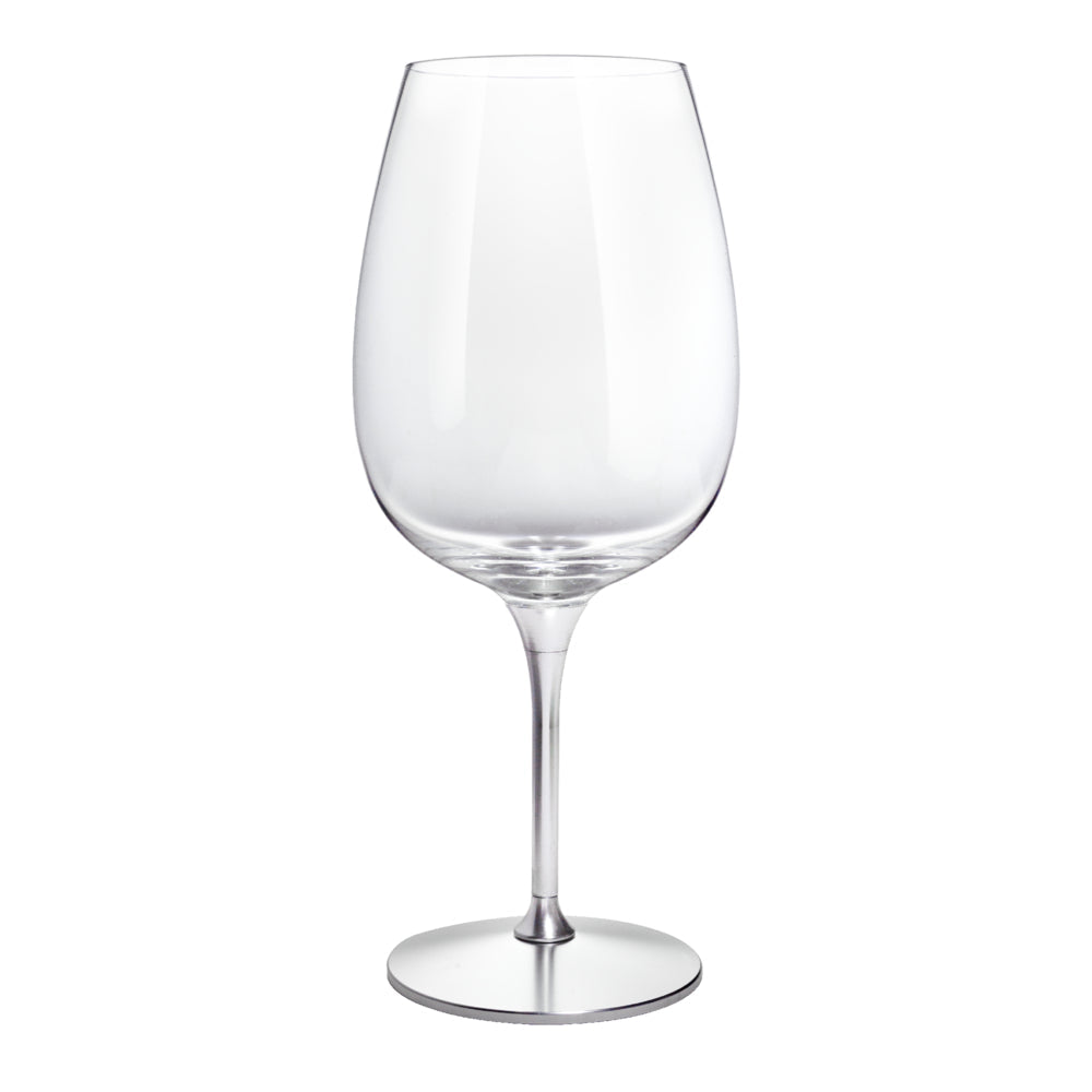 Crystal Spinning Glass Bordeaux 630ml (Silver)