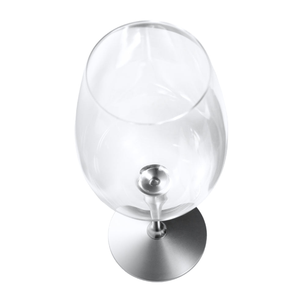 Crystal Spinning Glass Bordeaux 630ml (Silver)