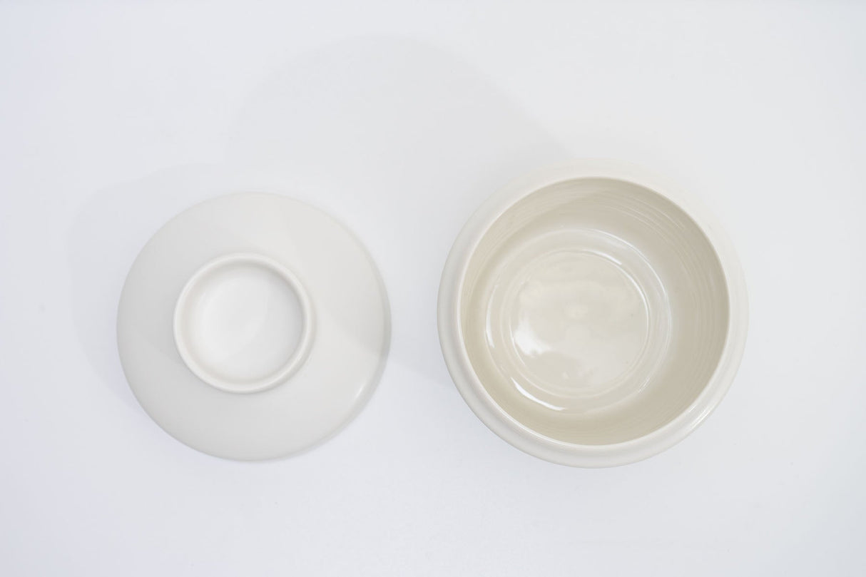 DE TERRA 帶蓋湯碗 4 英寸長 10 厘米