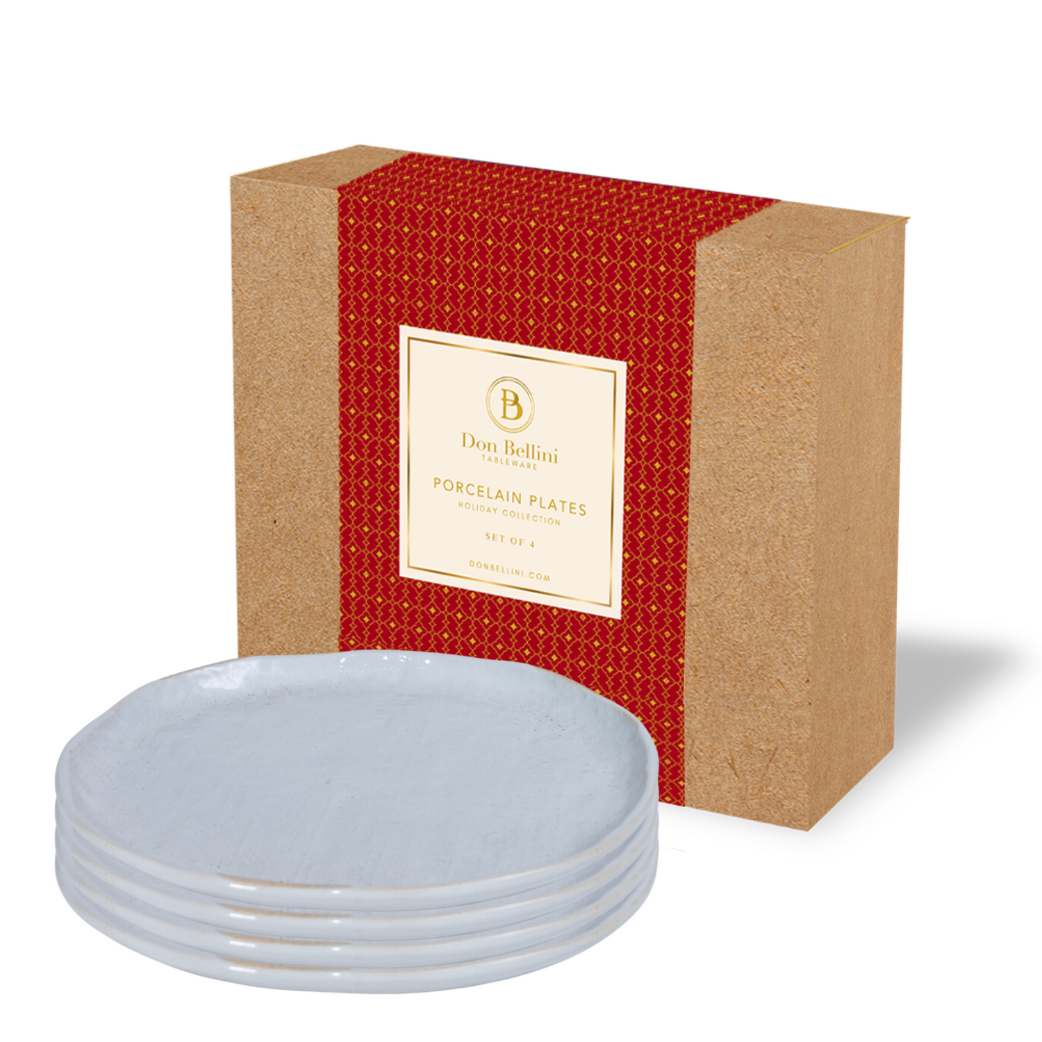 Craftstone Plate Set - 4-Piece Set (Beacon Grey)