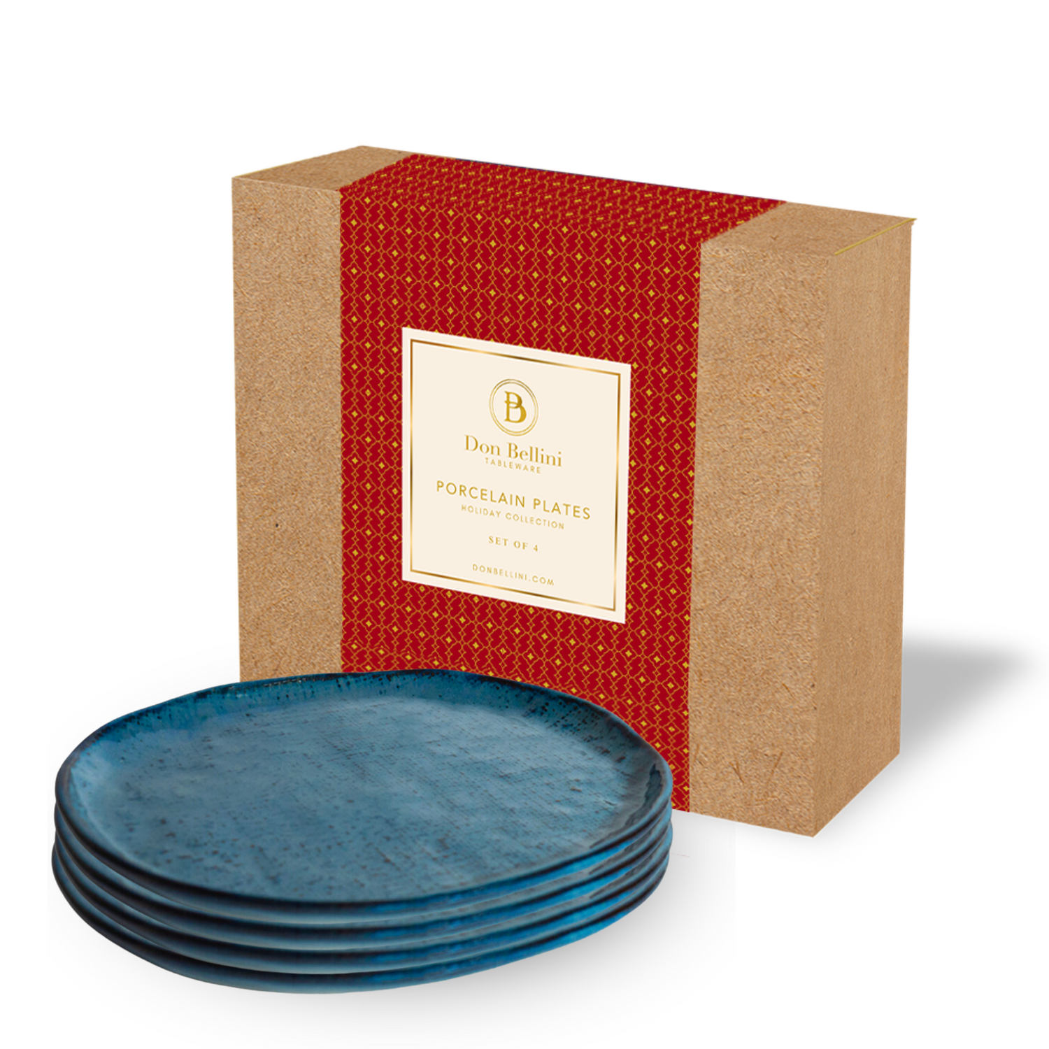 Craftstone Plate Set - 4-Piece Set (Ultramarine)