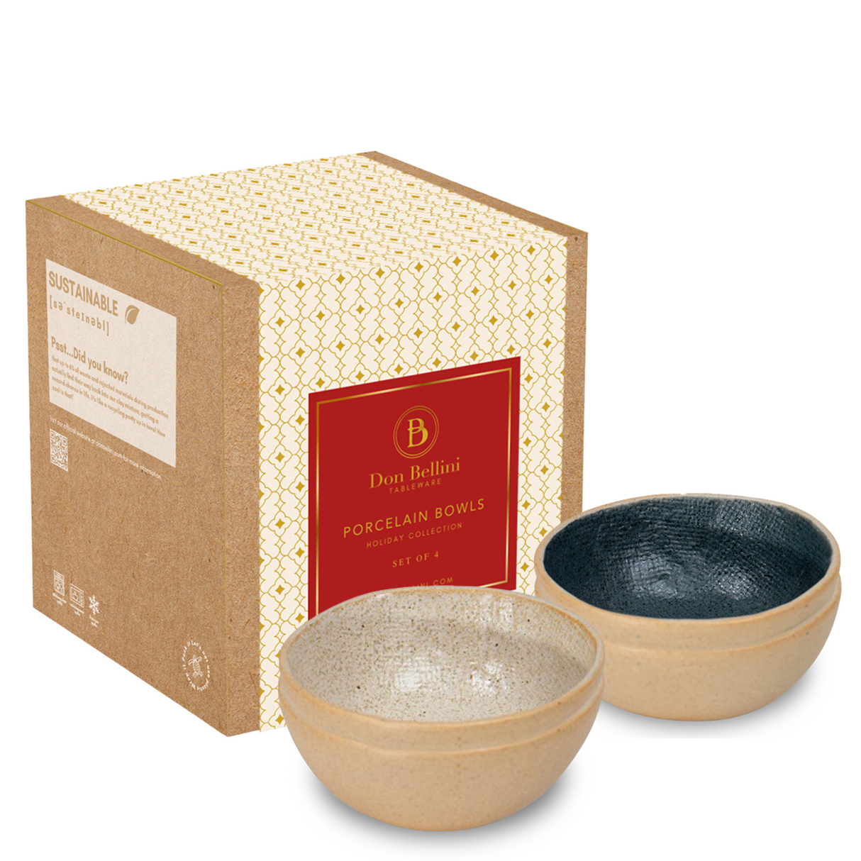 Night & Day Small Bowl Set (4-Piece Set)