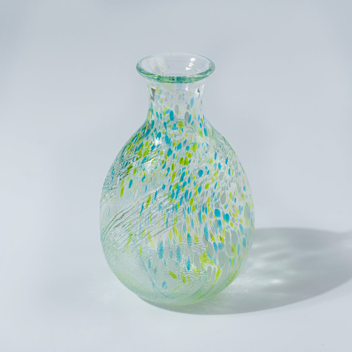 手工製作 250ML 綠玻璃水瓶及配套清酒杯