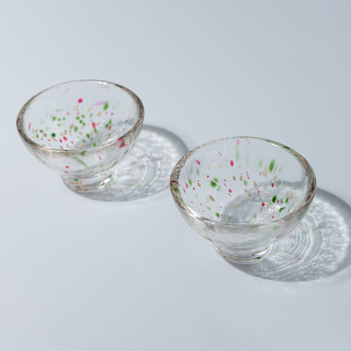 手工製作 250 毫升琥珀水瓶及配套清酒杯