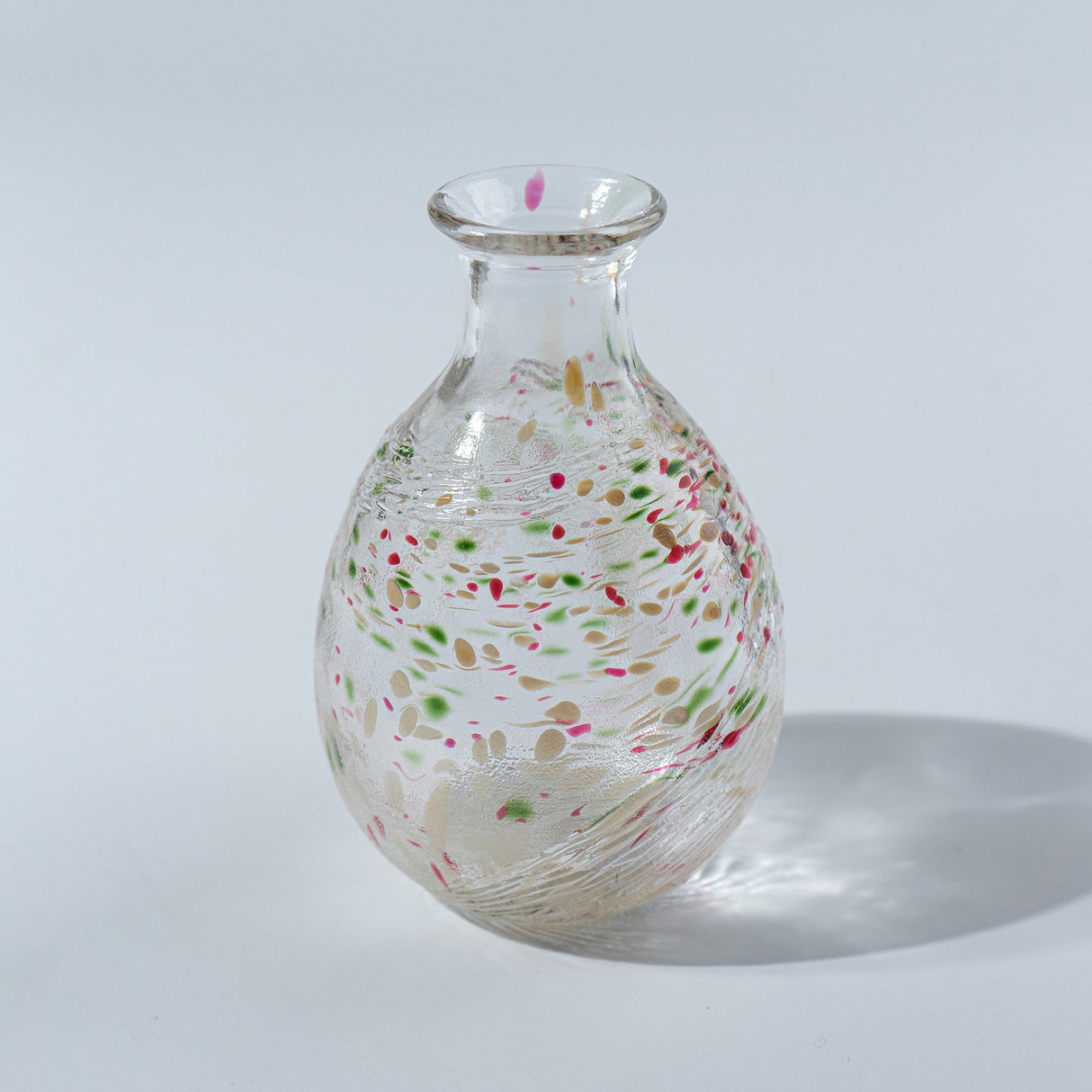 手工製作 250 毫升琥珀水瓶及配套清酒杯