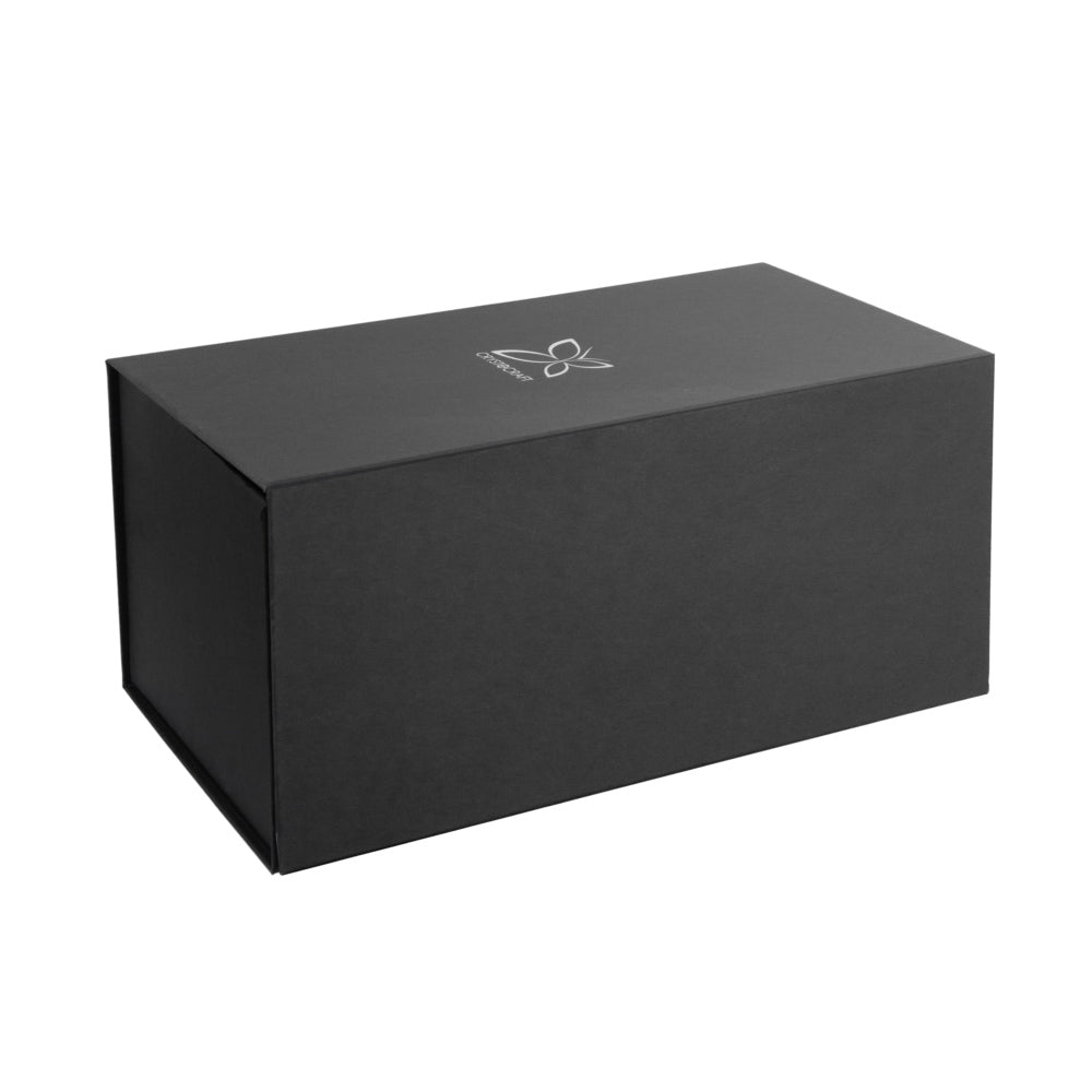 Crystal Spinning Glass Bordeaux 630ml (Silver)