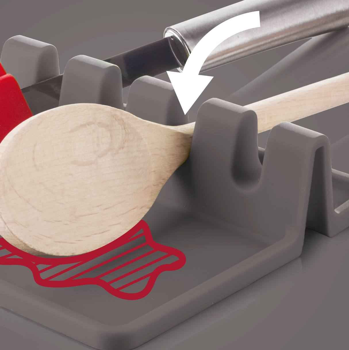 餐具架灰色,套筒