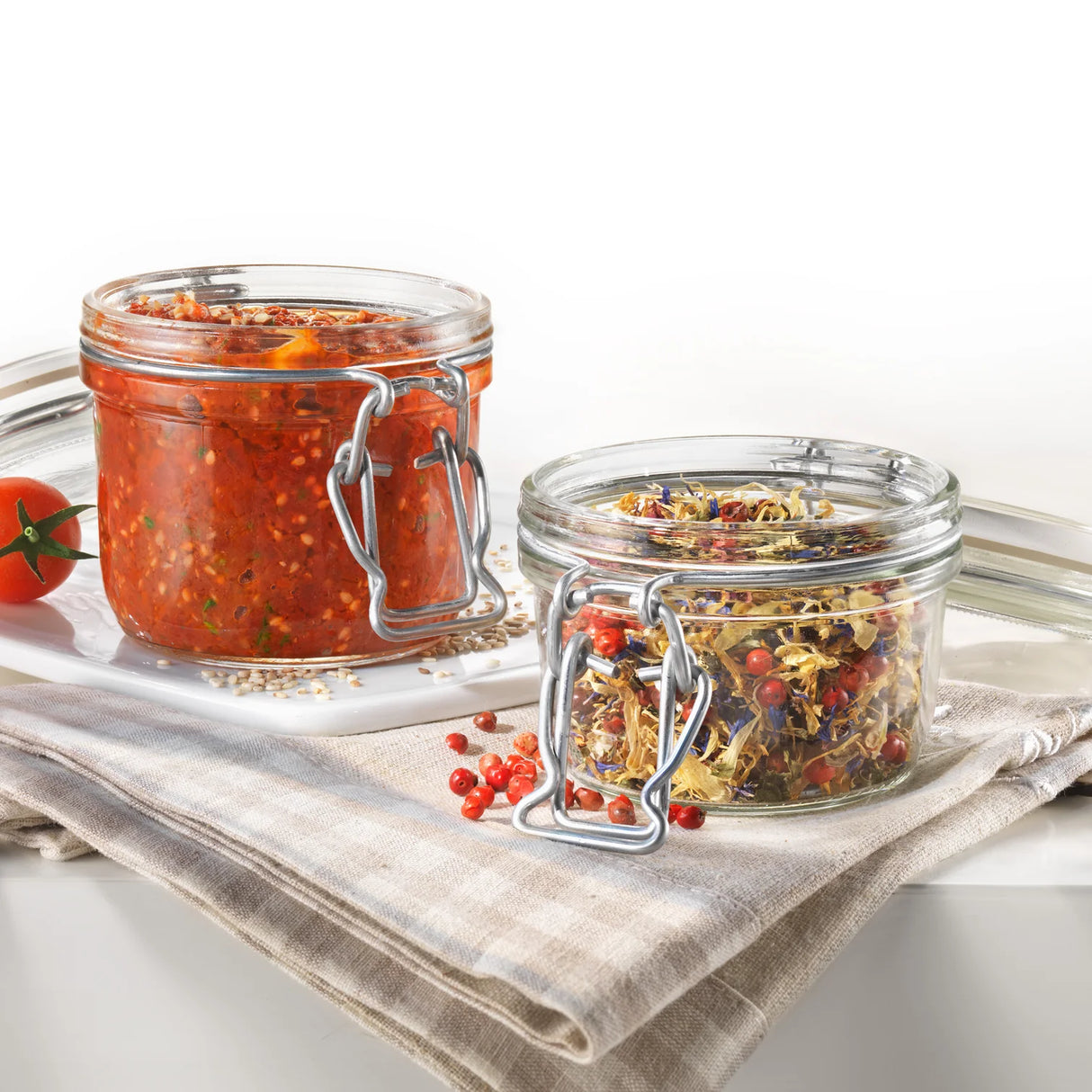 Fido Air Tight Jar Container 200ml (Set of 2)