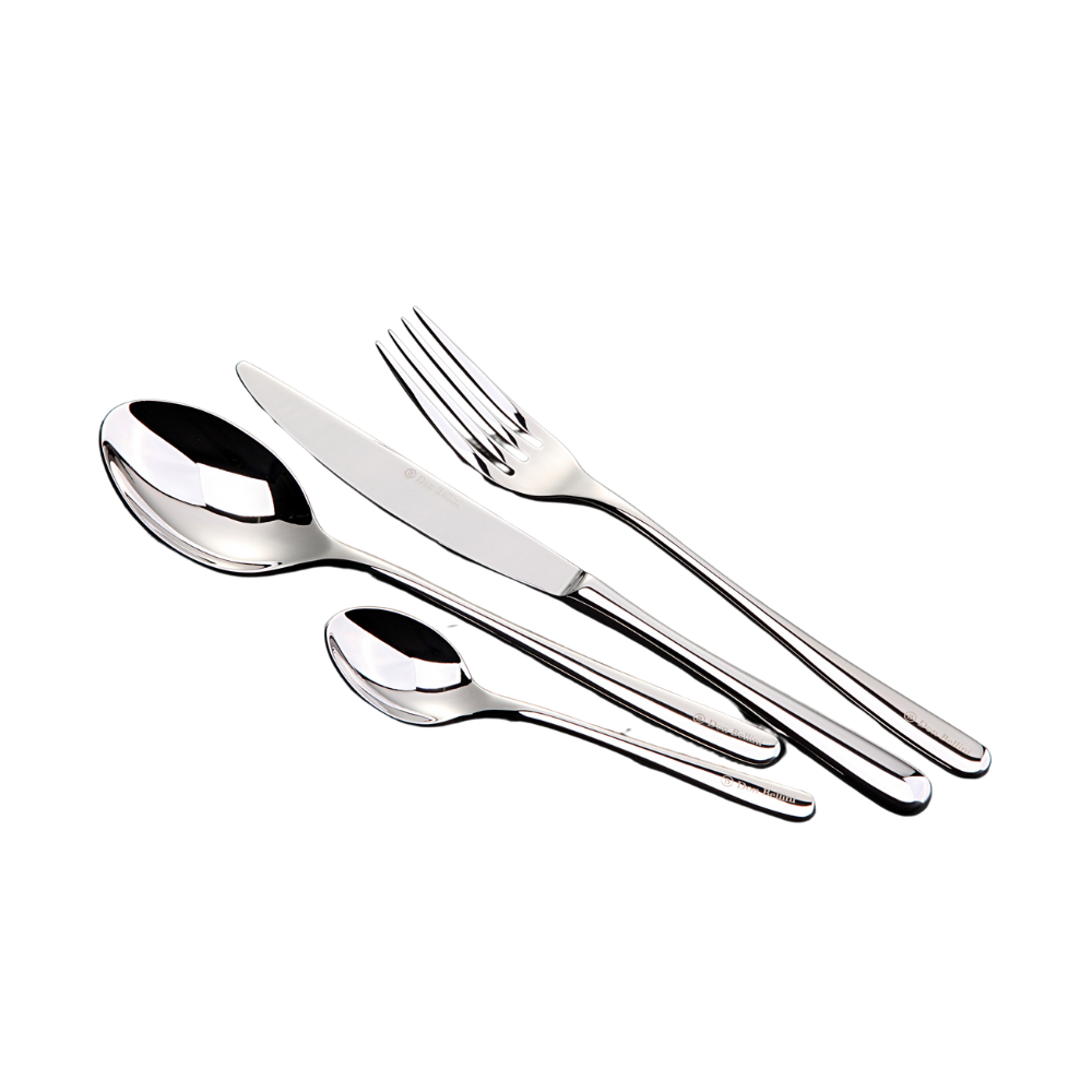 Antonio 18/10 Stainless Steel 4-Piece Cutlery Set