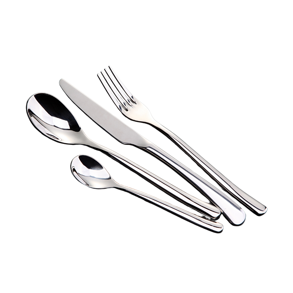 Giovanni 18/0 Stainless Steel Dinner Knife - Set of 4