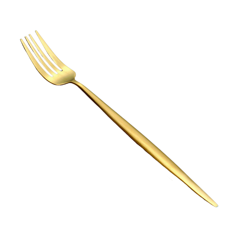 Pompei-gold Matt Ss 304 Dinner Fork (Set of 4)