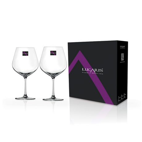 東京誘惑酒紅色玻璃杯 - 740 毫升(2 件裝)