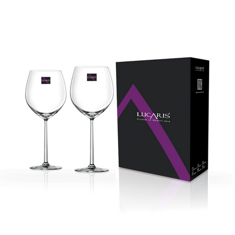 Shanghai Soul Burgundy Glass 665ml
