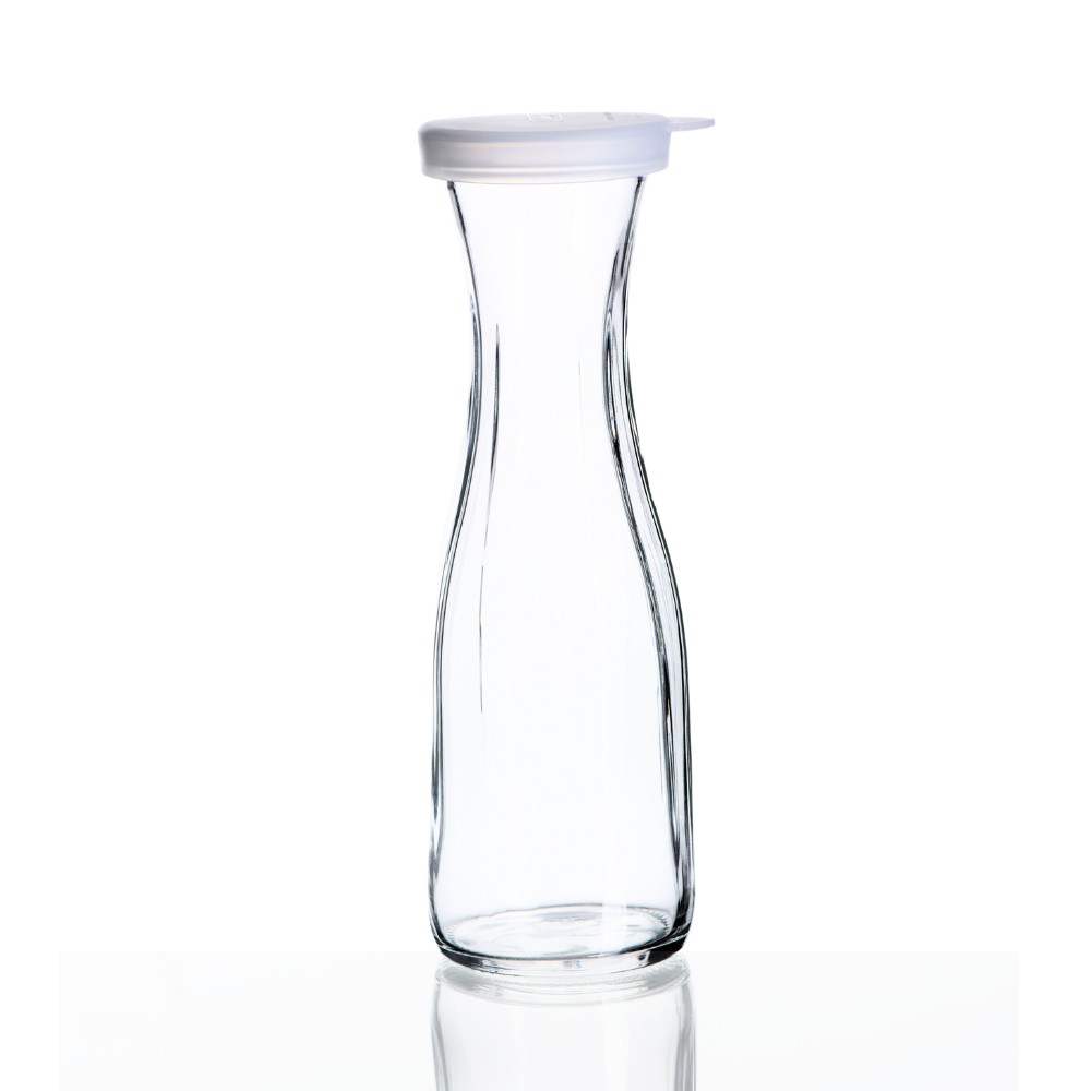 帶蓋花朵果汁瓶 - 1000ML(2 件)