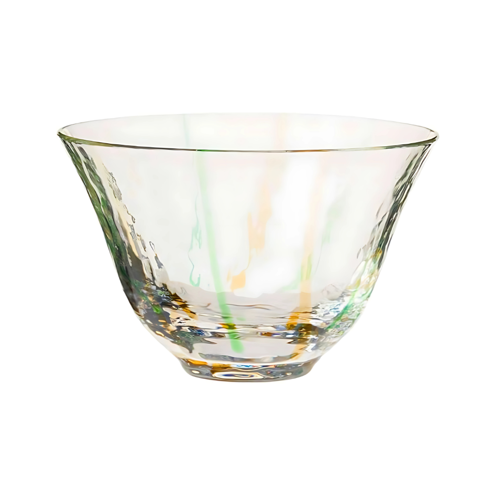 清酒玻璃杯(綠色)90ml