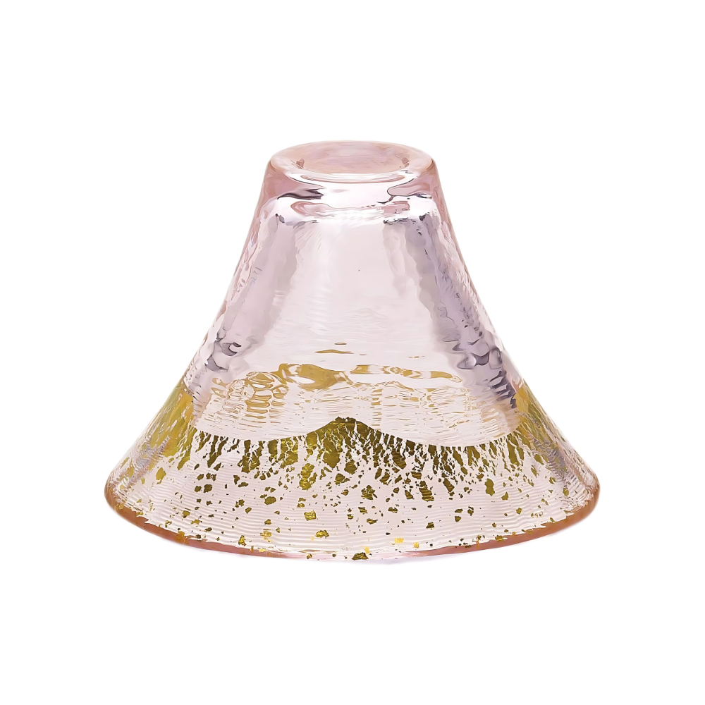 富士山清酒杯 - SHOFUKUHAI 金粉色