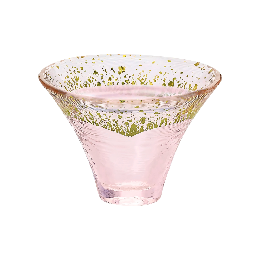 富士山清酒杯 - SHOFUKUHAI 金粉色