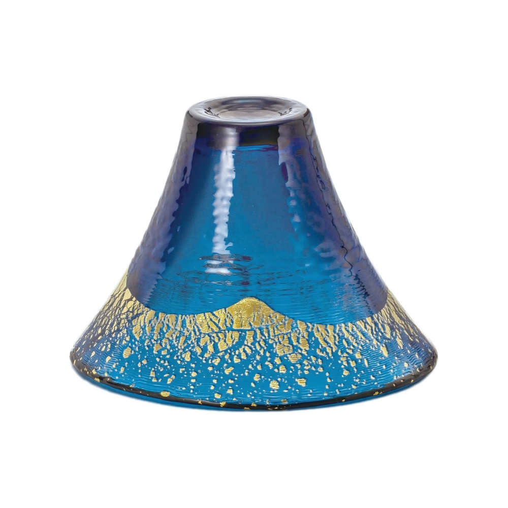 富士山清酒杯 - SHOFUKUHAI 金藍色