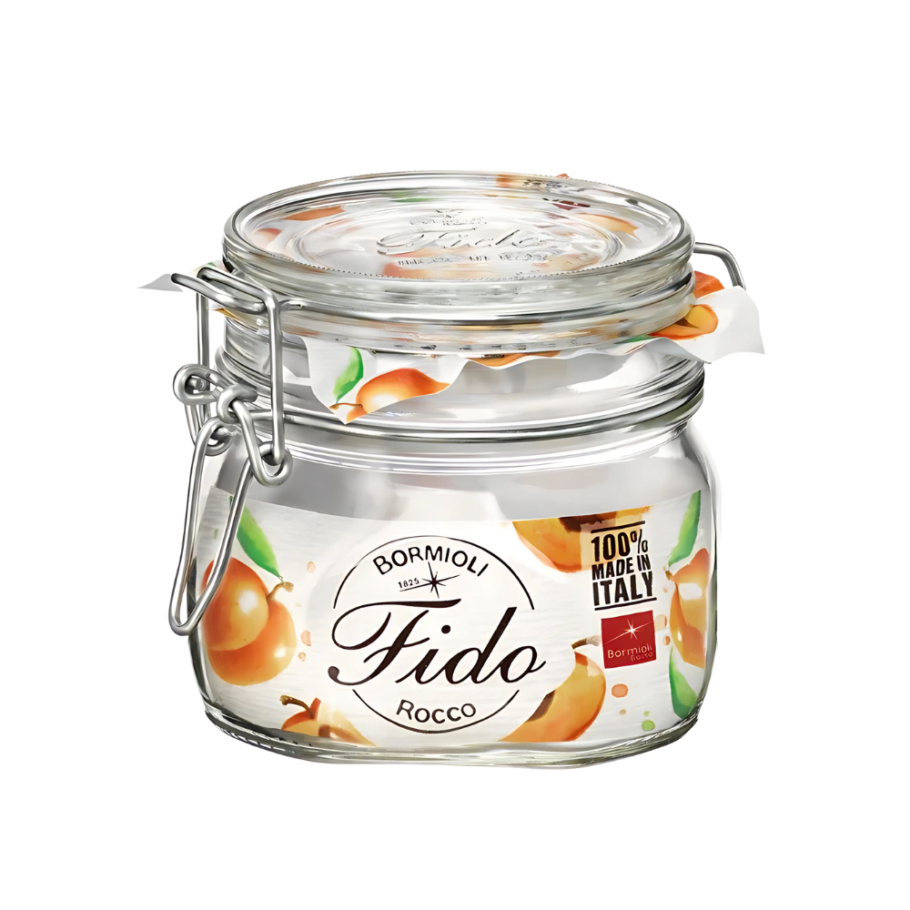 Fido Air Tight Jar Container 500ml (Set of 2)