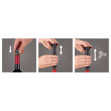 Wine Saver - Black (2 Stoppers)