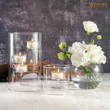 Glass Candle Holder for 1 Tea Light