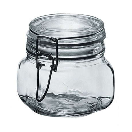 Air Tight Glass Jar Container 500ml (Set of 2)