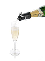 Champagne Saver & Pourer - Black