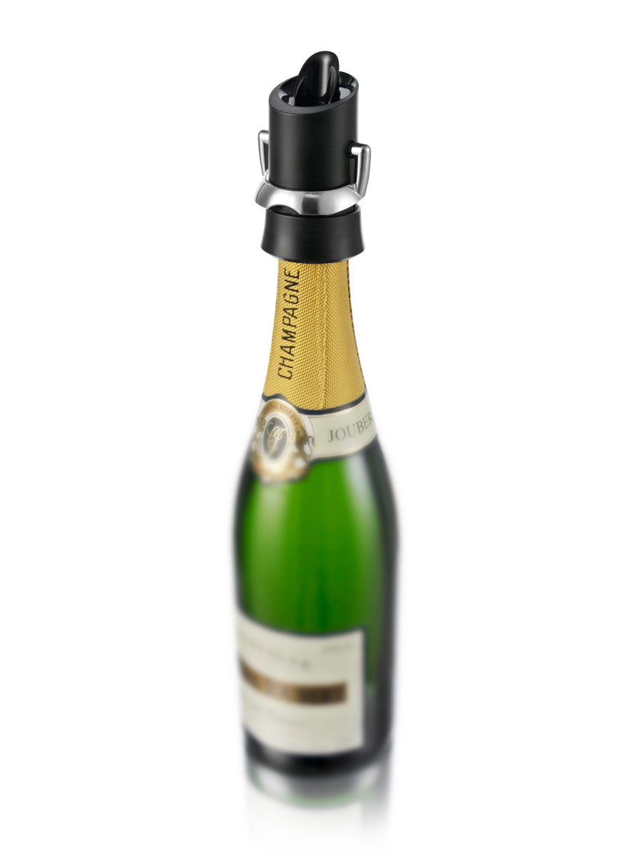 Champagne Saver & Pourer - Black