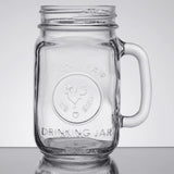 County Fair Drinking Jar 16.5oz | 488ml (Set of 4)