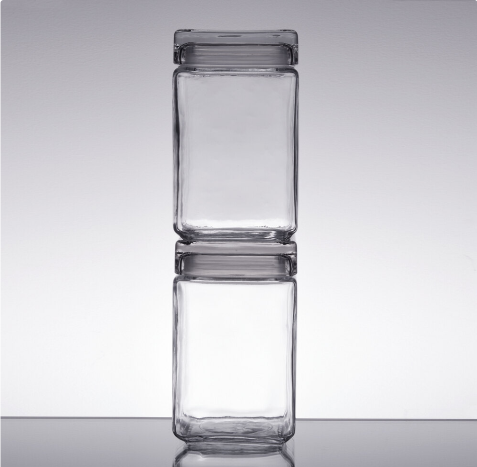 1.42L Square Jar