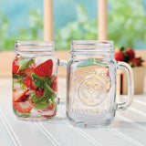 County Fair Drinking Jar 16.5oz | 488ml (Set of 4)