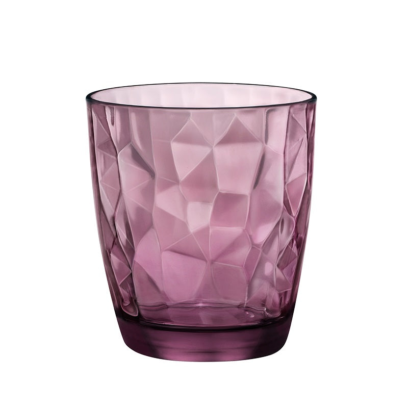 Diamond DOF Glass 385ml - Purple (Set of 6)