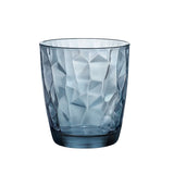 Diamond Tumbler - Blue (Set of 6)