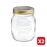 Quattro Stagioni Glass Jar 0.25L (Set of 2)