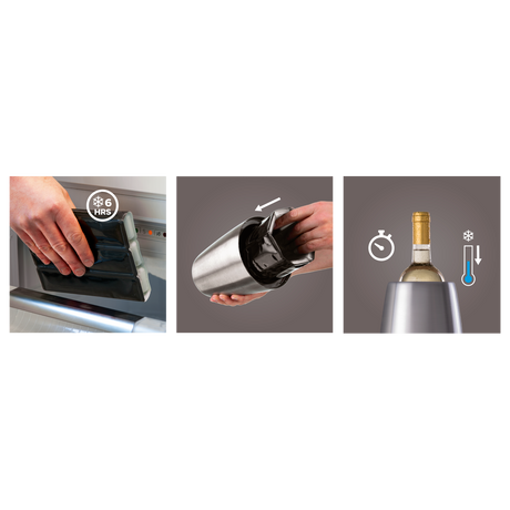 Active Cooler Wine Elegant - Stainless Steel