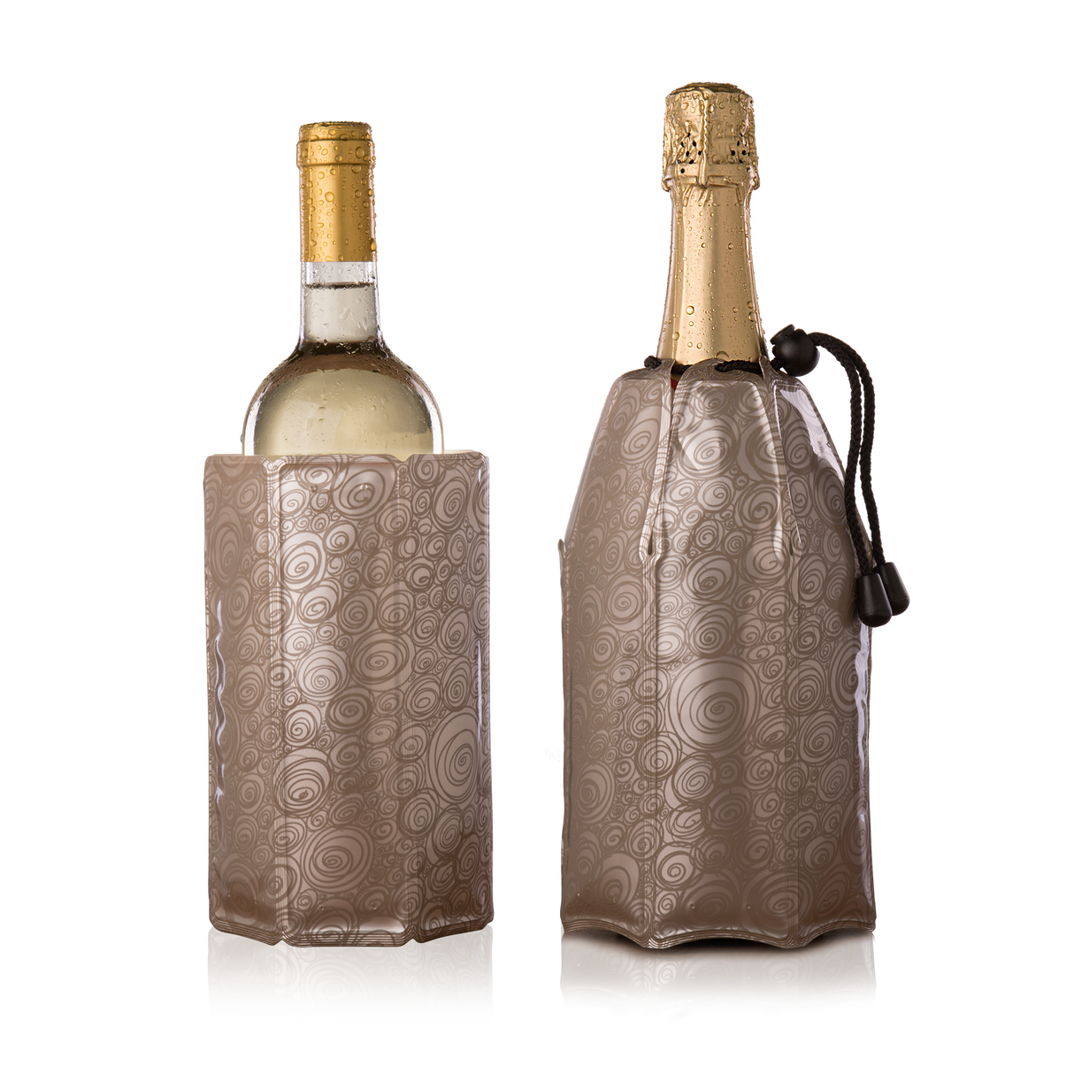 Rapid Ice Wine and Champagne Cooler Set - Platinum